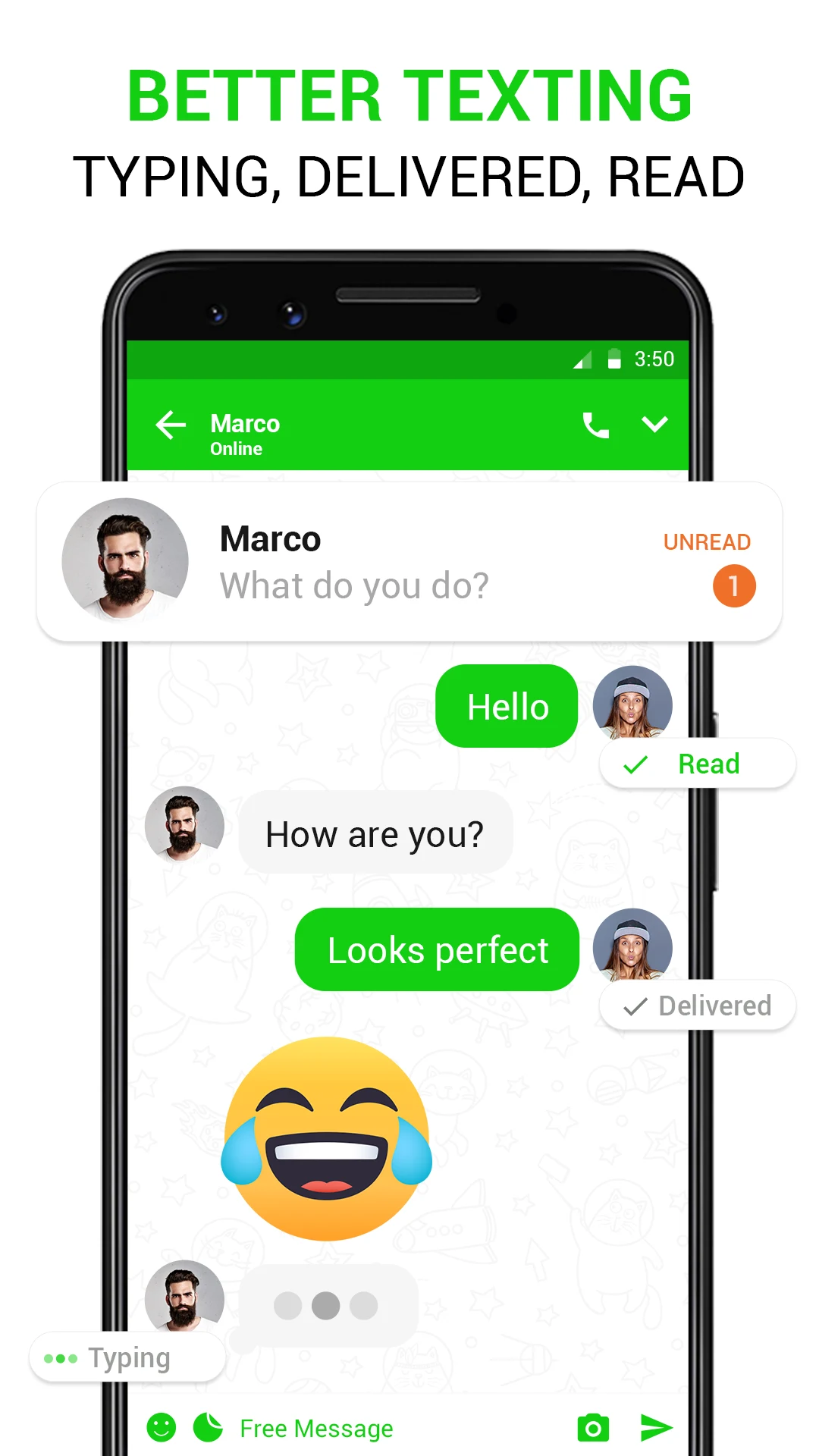 Messenger - Text Messages SMS screenshot